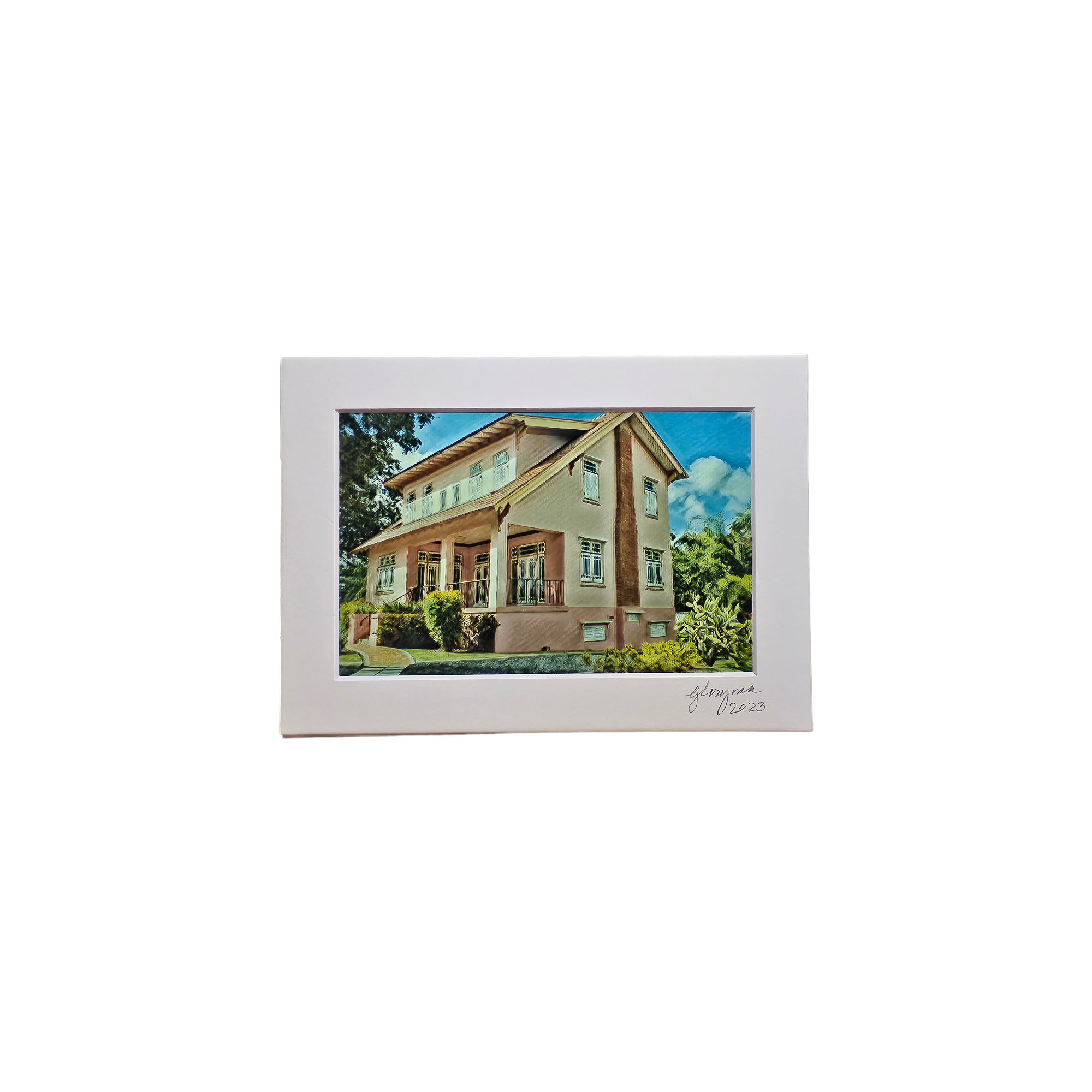 Casa Piñero Museum (Watercolor)